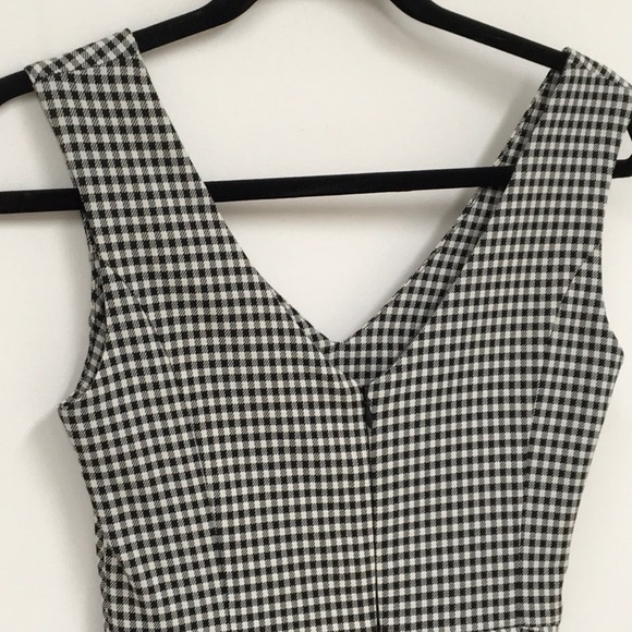 Brand New Pink Tartan Midi Dress Sz00 - Picture 3 of 4